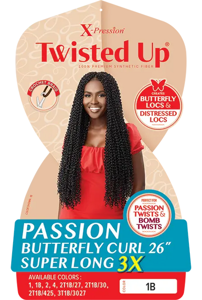 Outre - Passion Twisted-Up Butterfly Curl 26″ Super Long Crochet JAHB BEAUTY SUPPLY