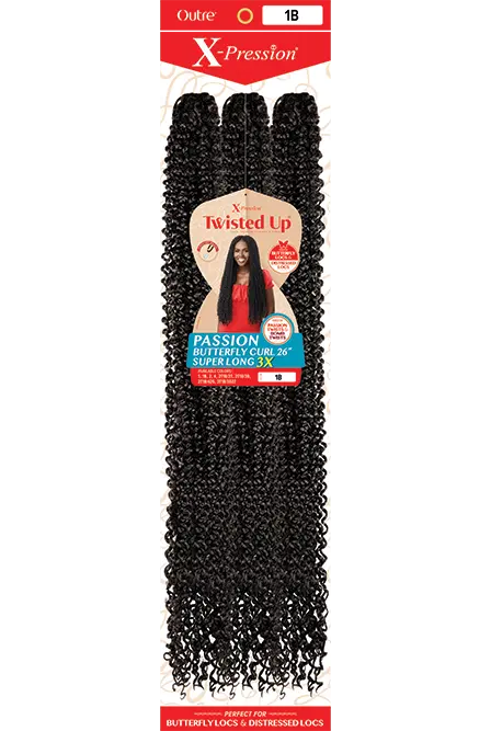 Outre - Passion Twisted-Up Butterfly Curl 26″ Super Long Crochet JAHB BEAUTY SUPPLY