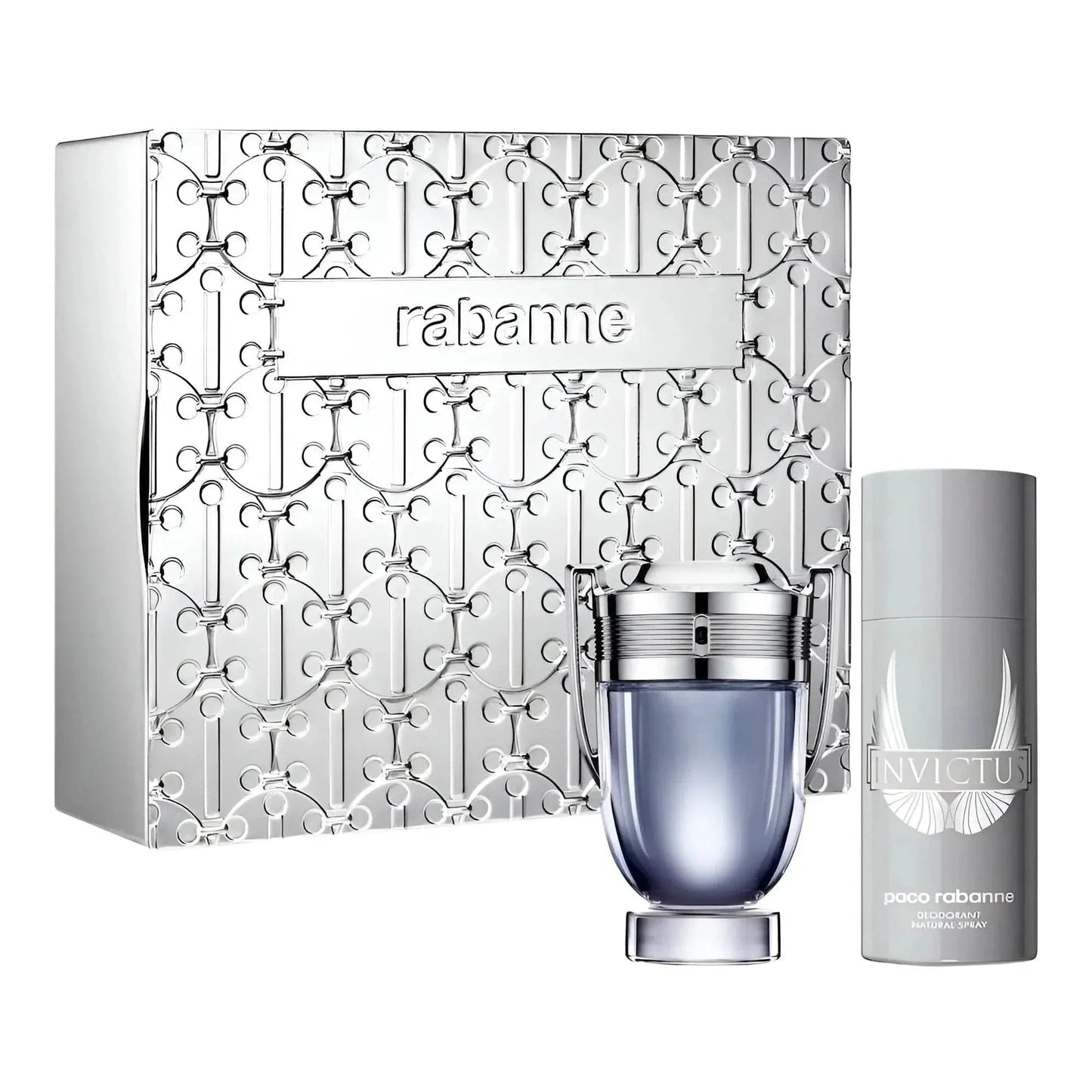 Paco Rabanne Invictus 2pc Gift Set For Men EDT