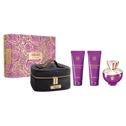 Pour Femme Dylan Purple By Versace For Women 4Pcs Set EDP Spray