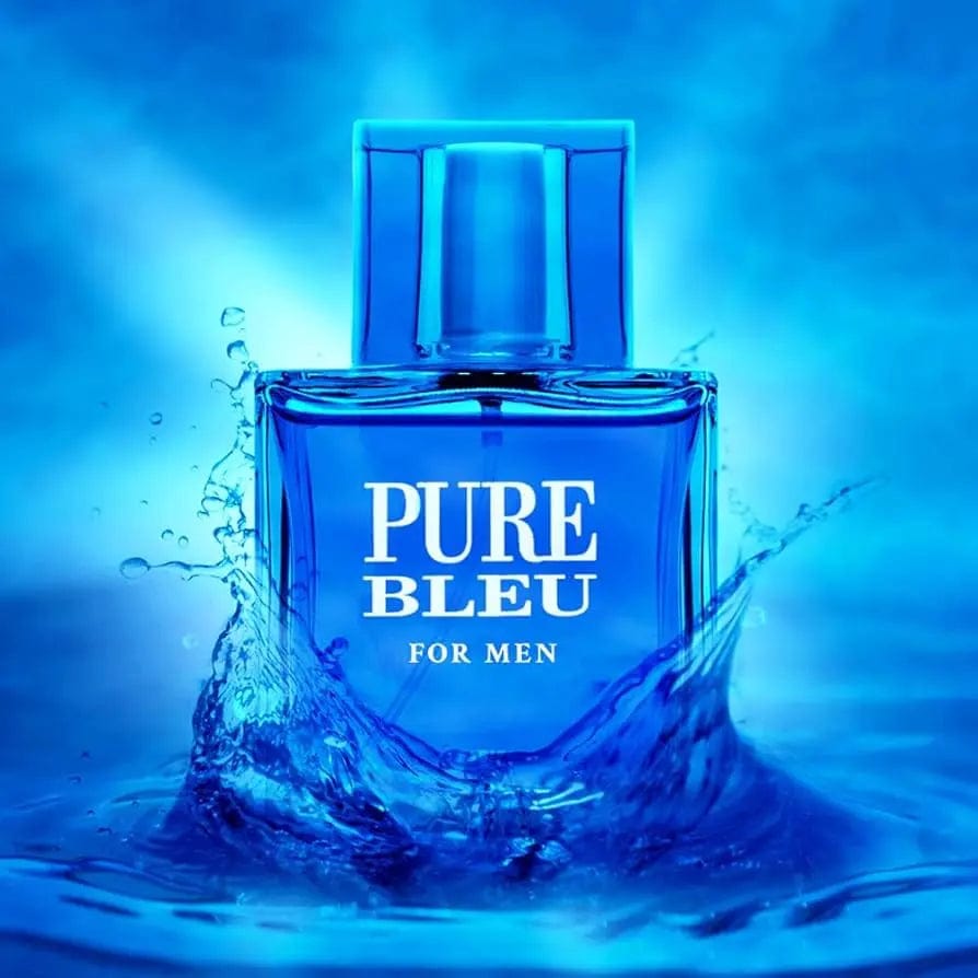 Pure Bleu By Karen Low For Men 3.4oz EDT Spray