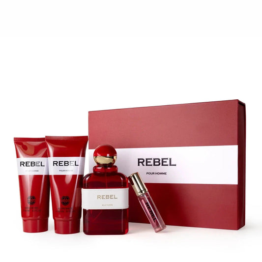 Rebel By Mush Mush For Men 4Pcs Set EDP Spray