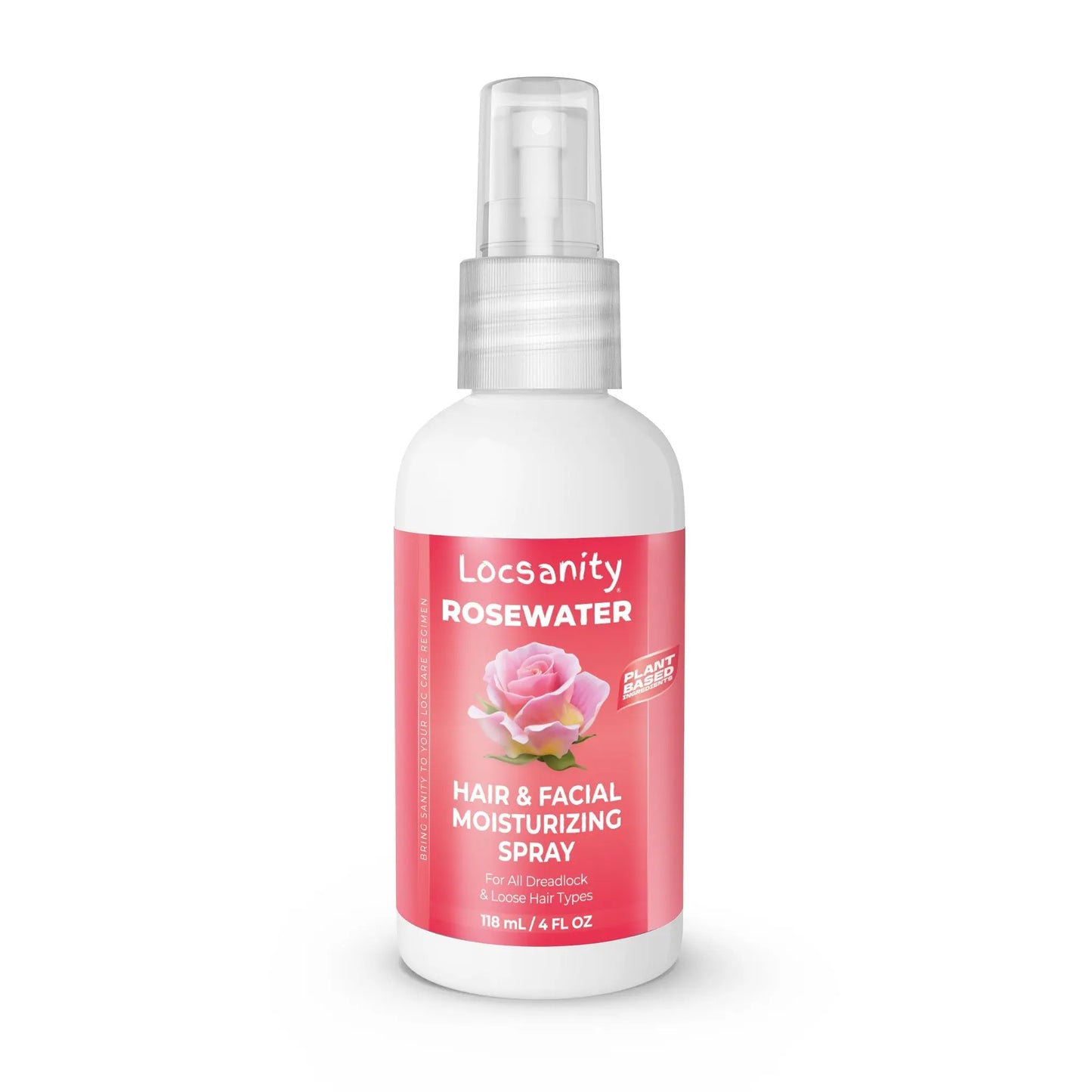 Rosewater Hair and Facial Daily Moisturizing/Refreshing Spray Locsanity
