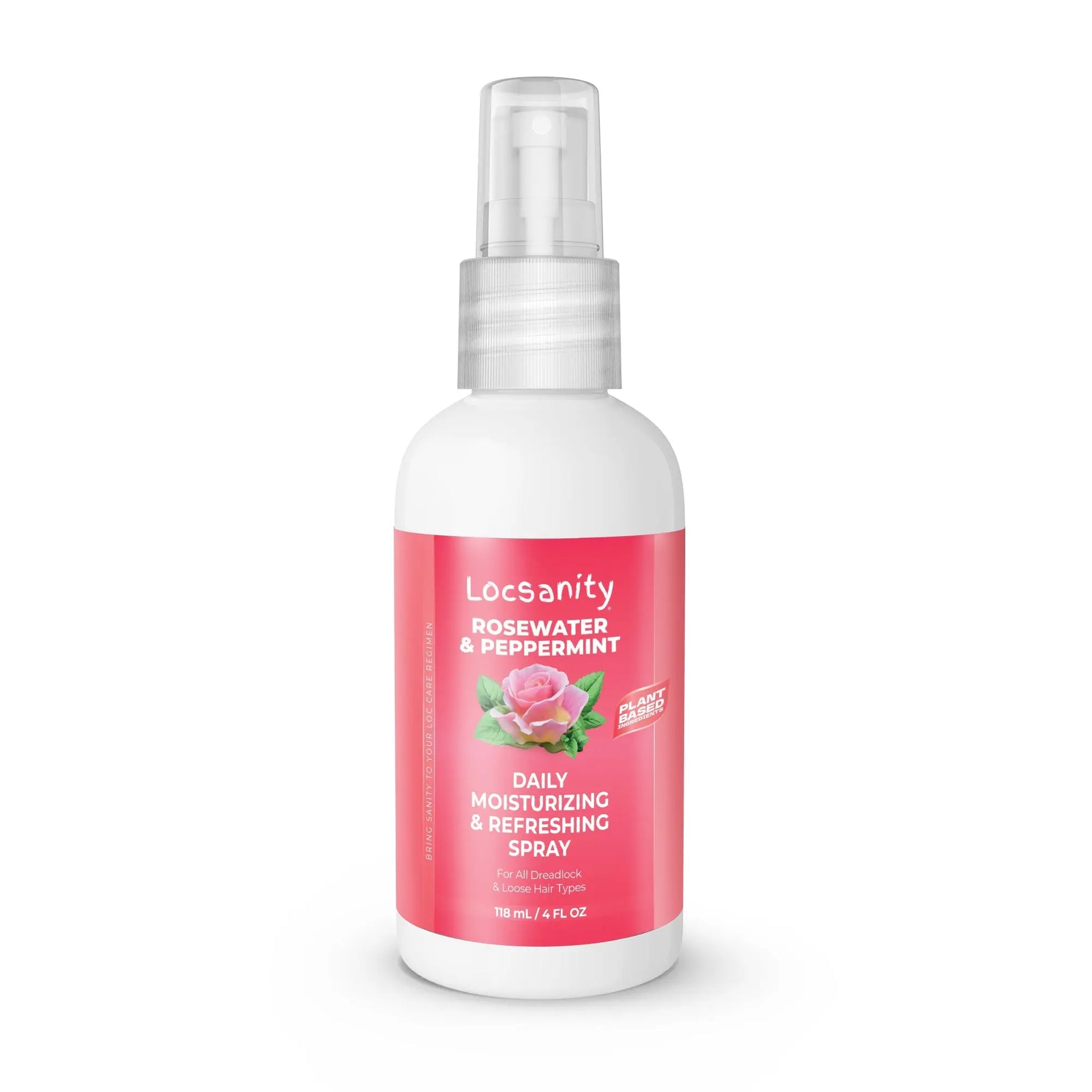 Rosewater and Peppermint Daily Moisturizing/Refreshing Spray Locsanity