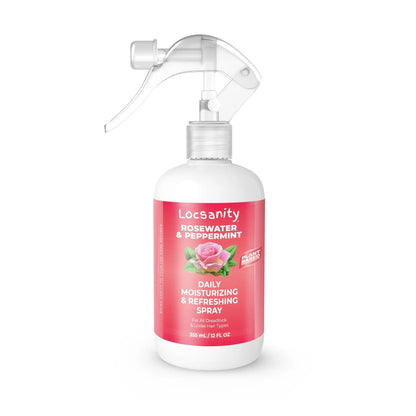Rosewater and Peppermint Daily Moisturizing/Refreshing Spray Locsanity