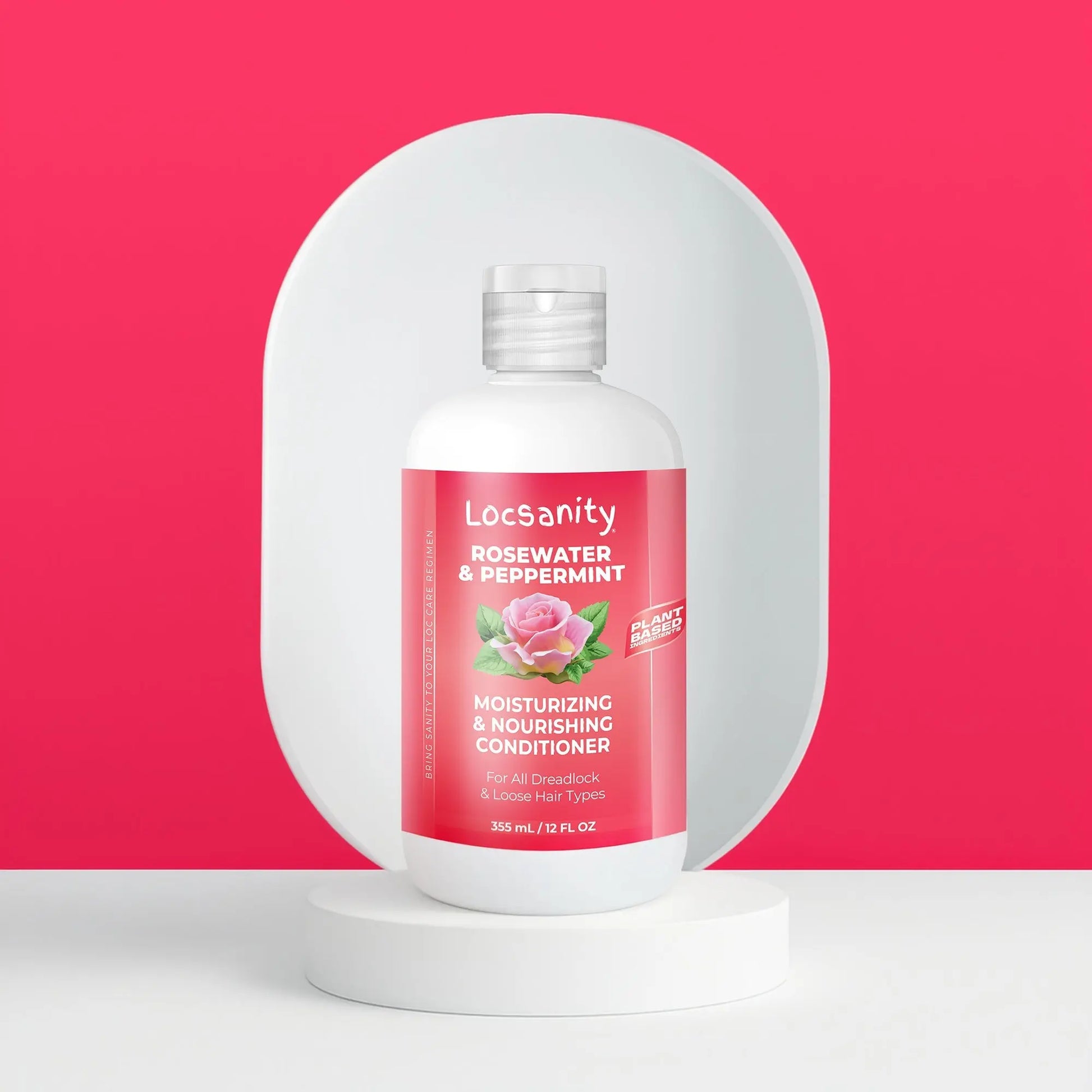 Rosewater and Peppermint Moisturizing and Nourishing Conditioner Locsanity