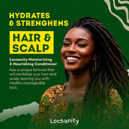 Rosewater and Peppermint Moisturizing and Nourishing Conditioner Locsanity