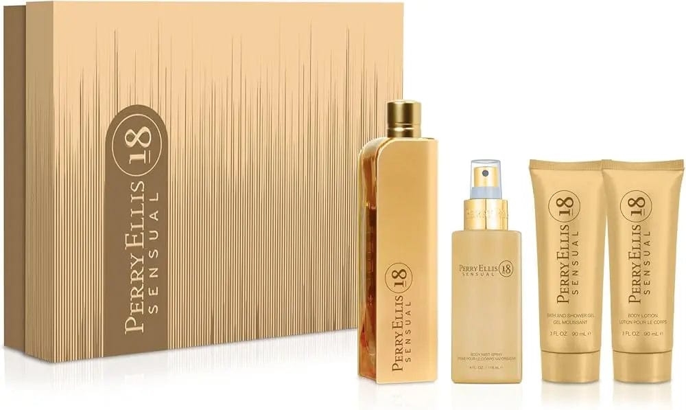 Sensual 18 By Perry Ellis For Women 3Pcs Set EDP Spray