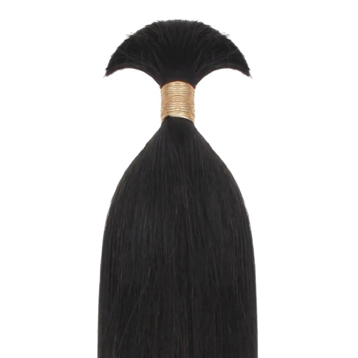 Straight Bulk 100% Human Braiding Hair Private Label