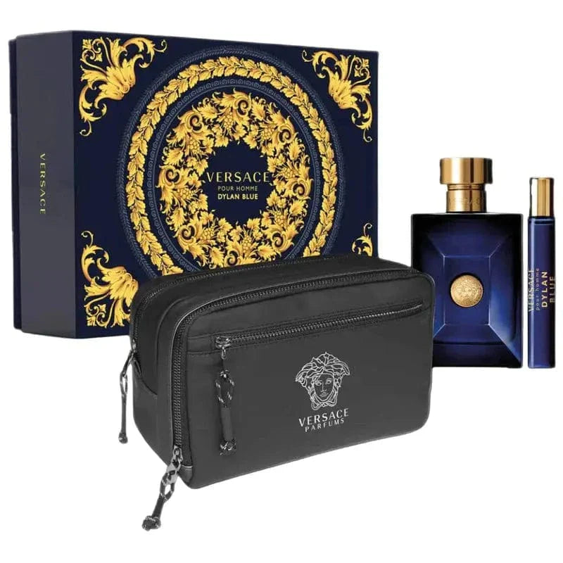 Versace Dylan Blue Pour Homme (3pc Gift Set) For Men EDT
