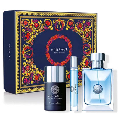 Versace Pour Homme (3pc Gift Set) For Men