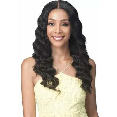 EBIN 10A 100% Unprocessed Brazilian Human Hair 13*4 Ocean Wave 26” Wig
